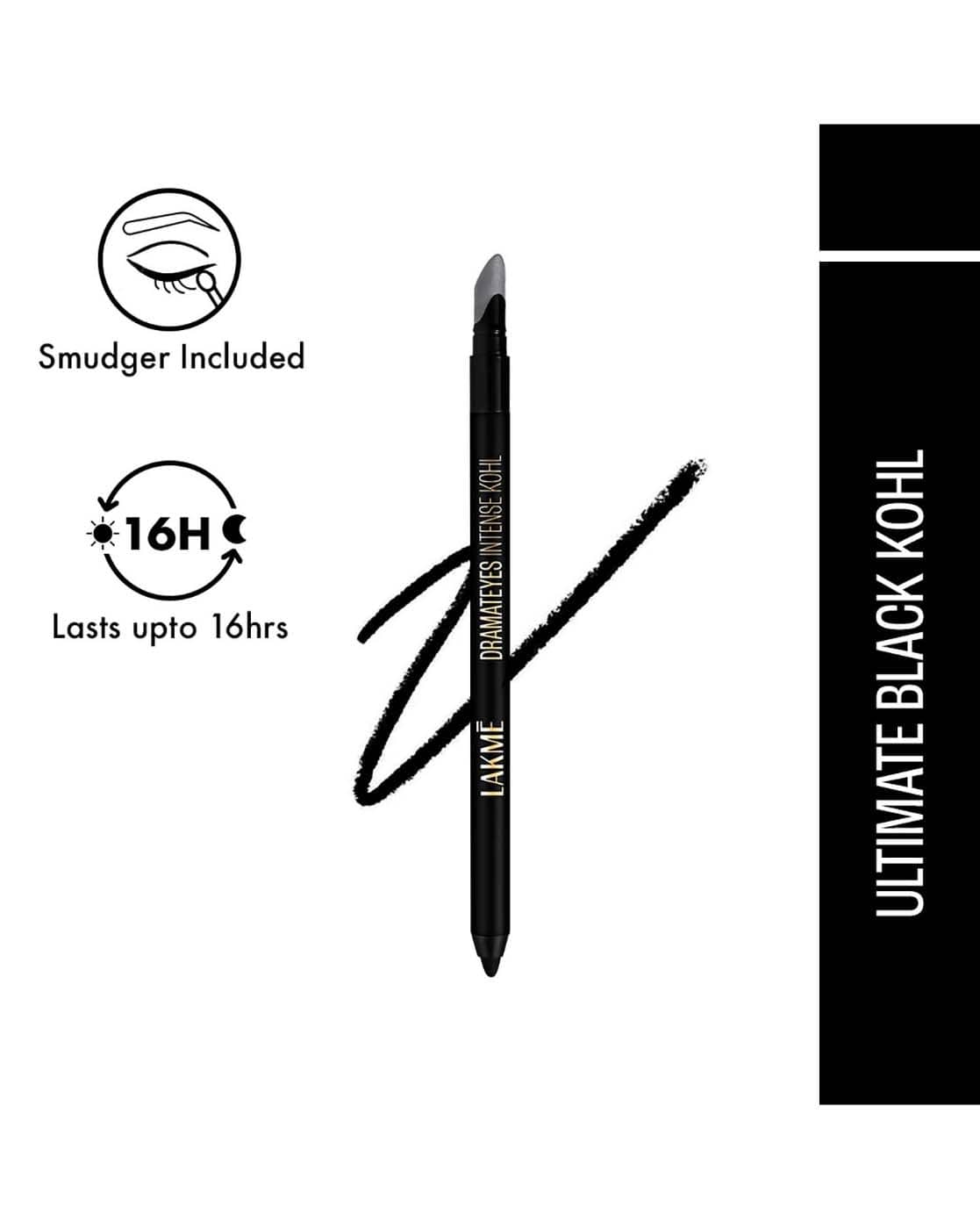 LAKME Dramteyes Intense Kohl For Women (Multi, OS)