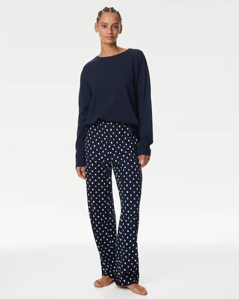 Print Pyjama Marks And Spencer Pyjama Bottoms Ladies Pure Cotton