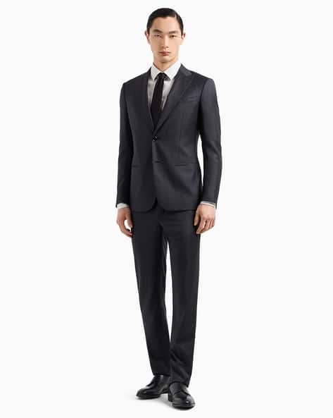 スーツ GIORGIO ARMANI Stretch Suit Black 50 Buy GIORGIO ARMANI Micro-Pinstriped Wool Single-Breasted 2-Piece