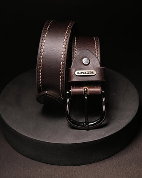 Men Wide Belt with Tang-Buckle Closure-image-16