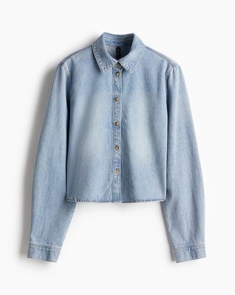 Women Short Denim Shirt