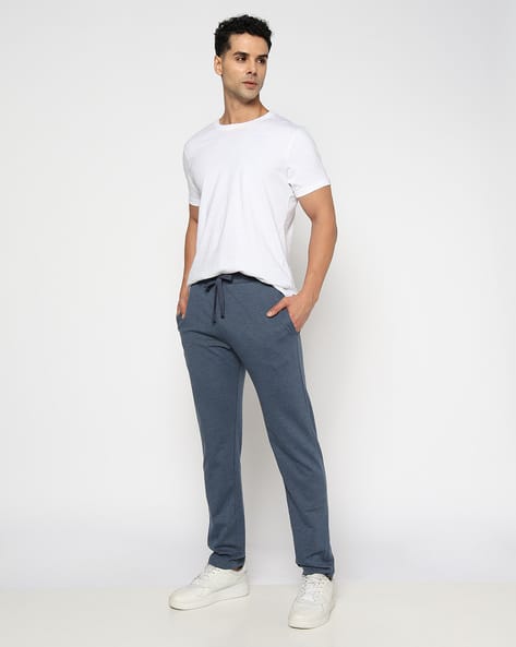 Men Cotton Rich Straight Leg Joggers