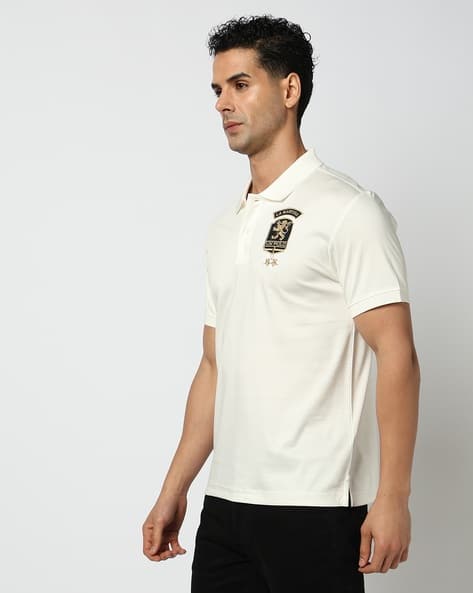La Martina Cotton Slim Fit Polo T-Shirt - Image 2