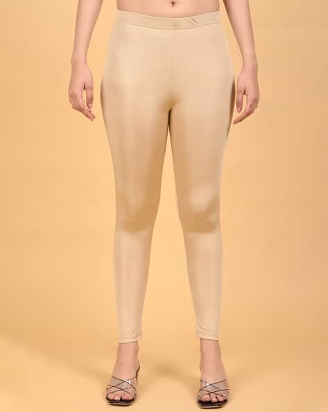 Women Ankle Length Shimmer Leggings