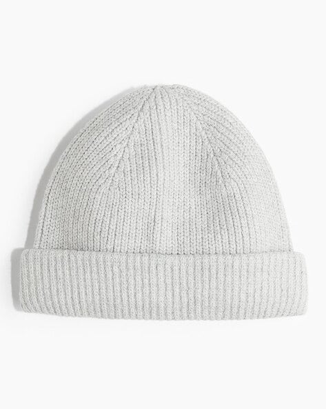 Men Rib-Knit Beanie