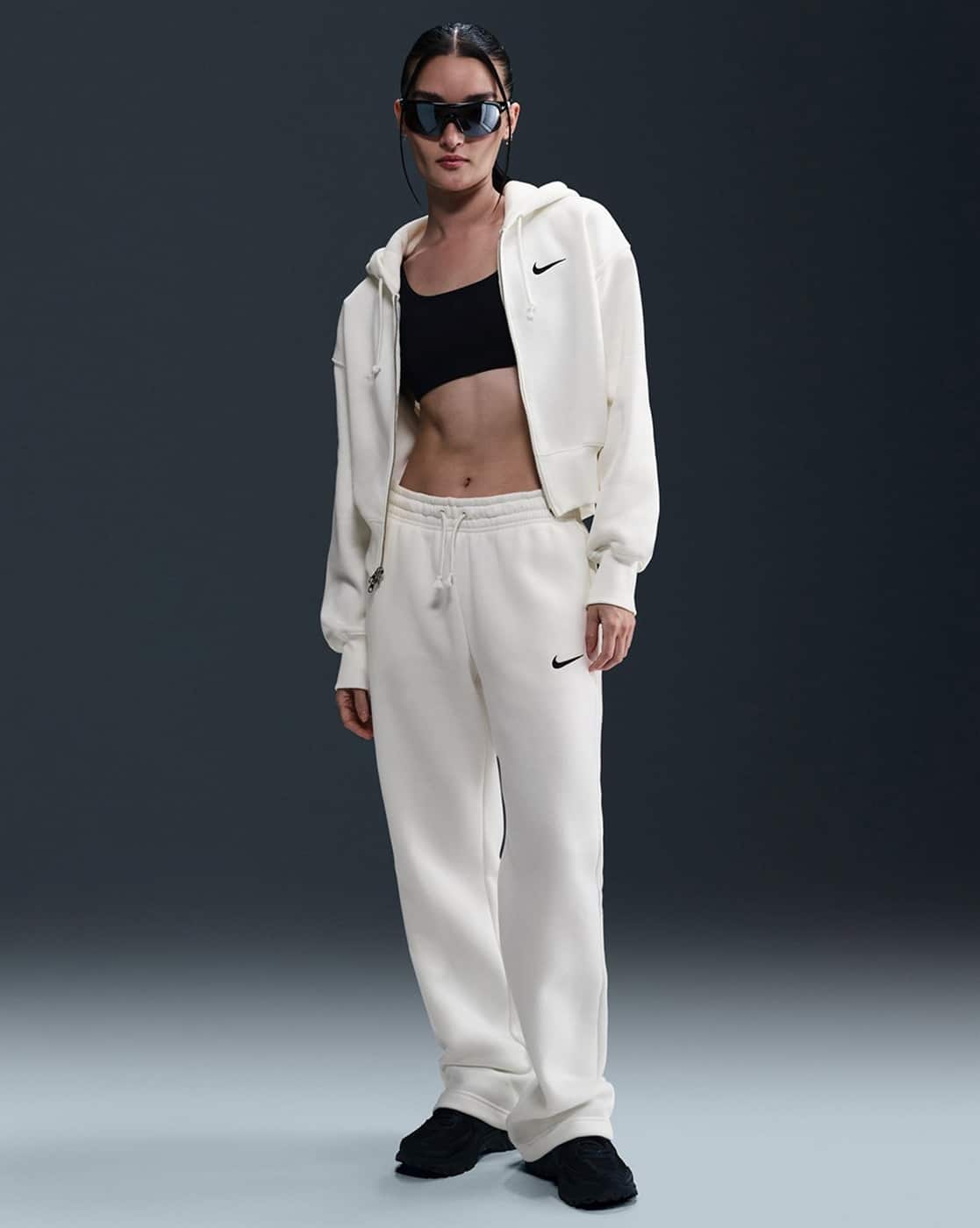 Buy White Sweatshirt Hoodies for Women by NIKE Online