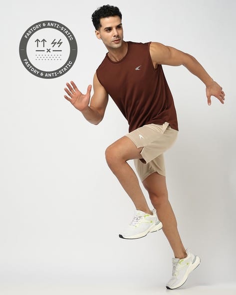 PERFORMAX Men Regular Fit Crew-Neck Running T-Shirt Offers & Cashback