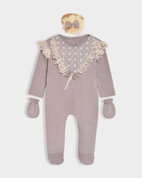 Infants Embroidered Sleepsuit Gift Set-image-37