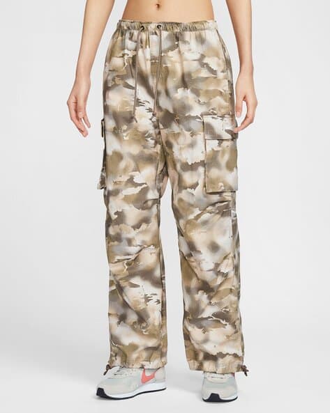 camouflage track pants nike