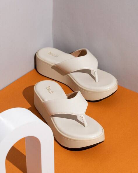 INC 5 Women Open-Toe Mid Platforms