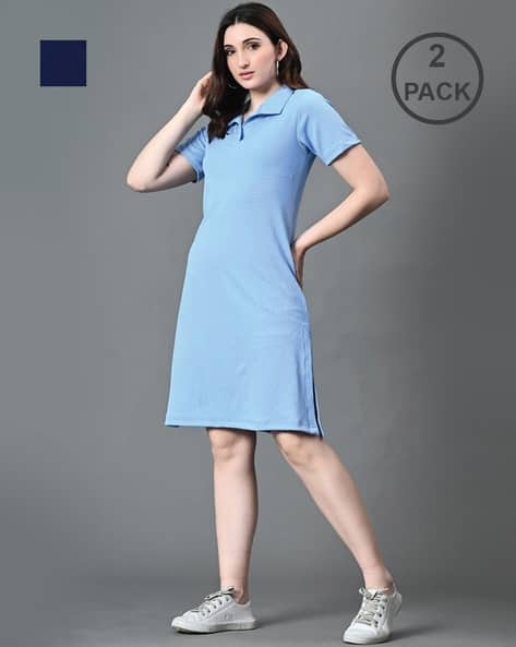 Buy Christy World X AG Women Pack of 2 Knee-Length T... Online | Ajio.com Buy Christy World X AG Women Pack of 2 Knee-Length T... Online | Ajio.com