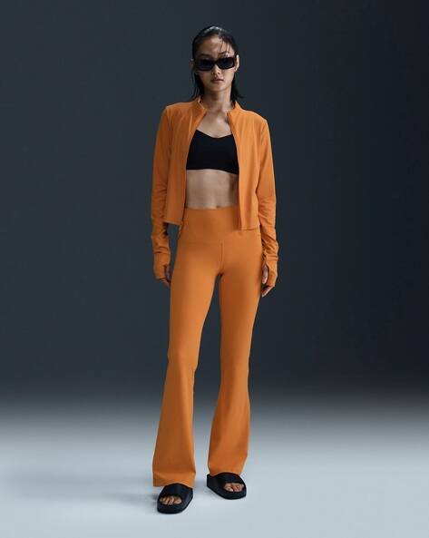 womens nike orange tracksuit