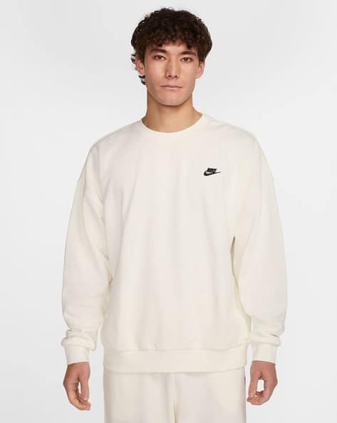 Men Oversized Crew-Neck Cotton T-Shirt - Main Image