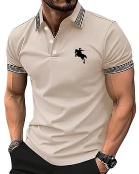 Buy Beige Tshirts for Men by POSHAX Online