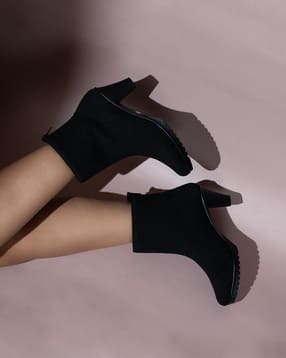 inc 5 Women Mid Calf-Length Boots with Stitch Detail-picture-13