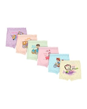 bodycare Pack of 6 Girls Bloomers-picture-44