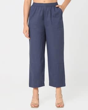 r&b Women Flat-Front Loose Fit Pants-picture-26