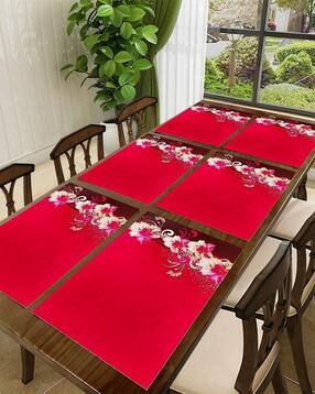 cread craft Set of 6 Waterproof Non-Slip Placemats-picture-4