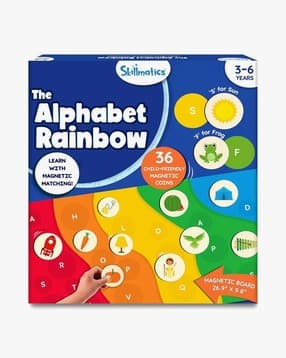 skillmatics Alphabet Rainbow Magnetic Matching Board-picture-15