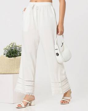 r&b Women Flat-Front Loose Fit Pants-picture-36