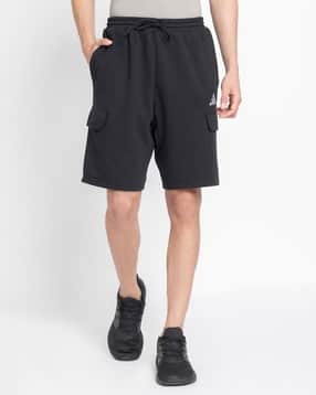 adidas Men Felczy Regular Fit Cargo Shorts with Logo Print-picture-48