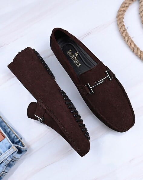 Men Loafers with Suede upper