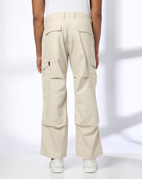 Price History of DNMX Men Regular Fit Cargo Pants from Ajio