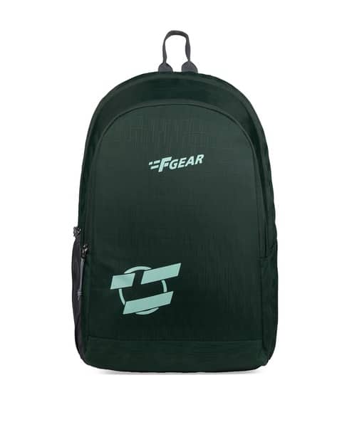 Men Castle Spruce Brand Print Backpack