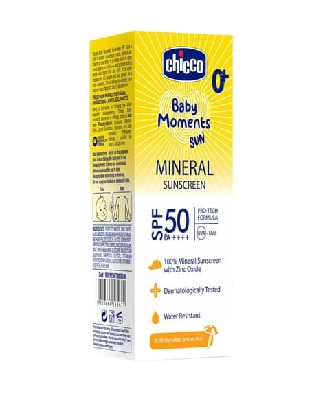 CHICCO Baby Moments Mineral Sun Cream SPF 50