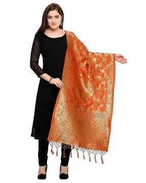 svaraa Women Banarasi Silk Dupatta-picture-51