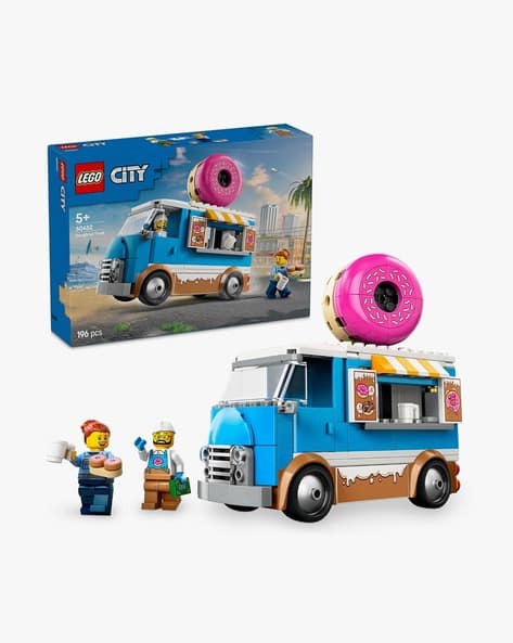 Buy Lego City Donut Truck Vehicle Building Blocks Multicoloured