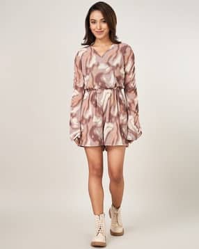 people by pantaloons Women Printed Playsuit-picture-11