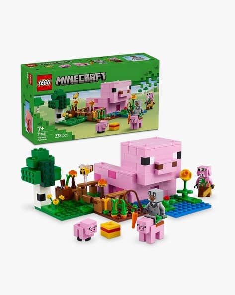 Buy Lego Minecraft The Baby Pig House Gamer Building Toy Animal