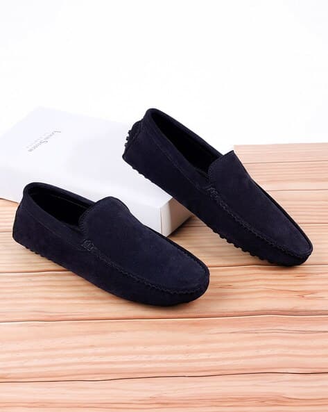 Buy Prussian Blue Casual Shoes for Men by LOUIS STITCH Online