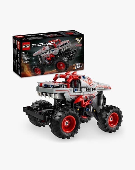Technic Monster Jam Thunderroarus Pull-Back Truck Toy Set