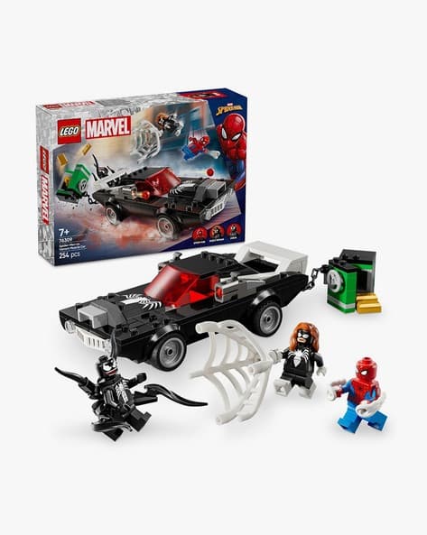 Buy Lego Marvel Spider-Man VS Venom Muscle Car Buildable Toy