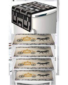 Fridge Top Cover with Fridge Mats-image-8