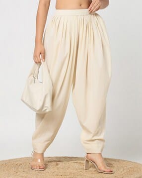 r&b Women Flat-Front Loose Fit Pants-picture-13