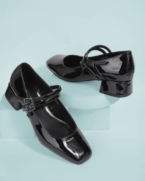 Bata Women Square-Toe Platform Shoes