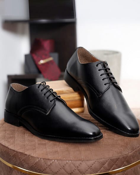 Buy Black Formal Shoes for Men by LOUIS STITCH Online