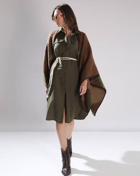 Vero Moda Women Shirt Dress with Flap Pockets