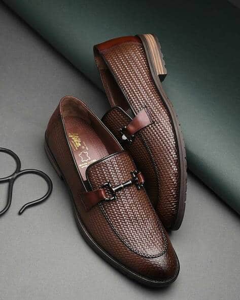 Buy Brown Formal Shoes for Men by HITZ Online