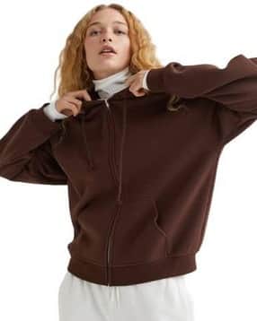 Women Regular Fit Hooded Jacket-image-21