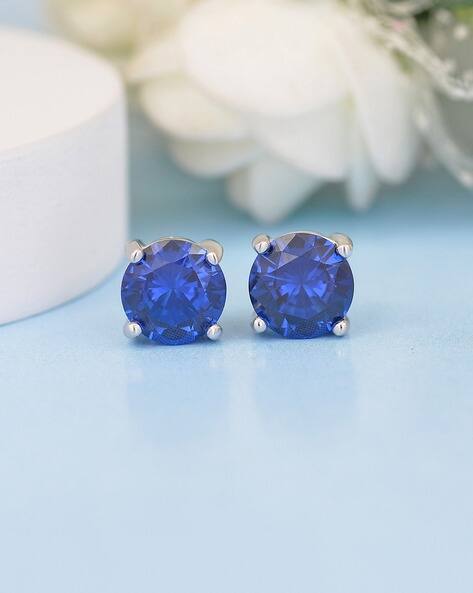 Buy Blue Earrings for Women by Ornate Jewels Online