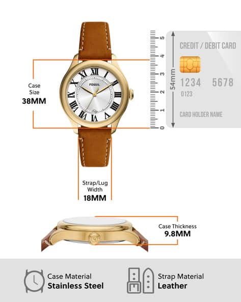 Smartwatch Fossil Watch Setting Wrist Watch How To Set Fossil