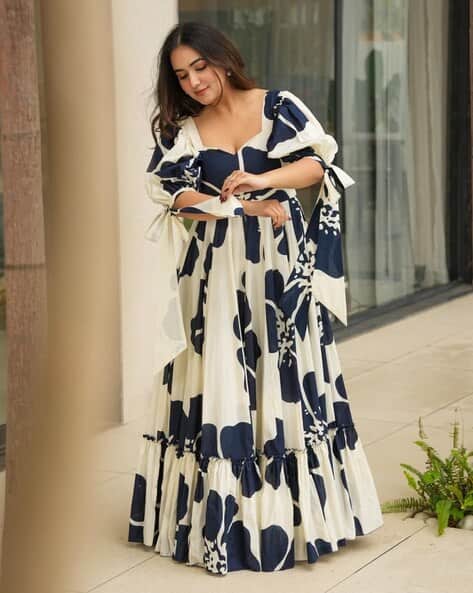a line dress myntra A-Line Dresses