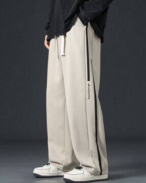 poshax Men Striped Straight Track Pants-picture-10