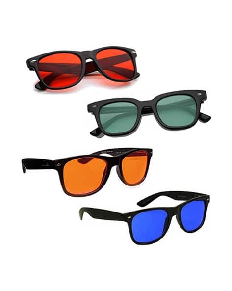 SRPM Men Set of 4 UV-Protected Wayfarers Sunglasses-23433