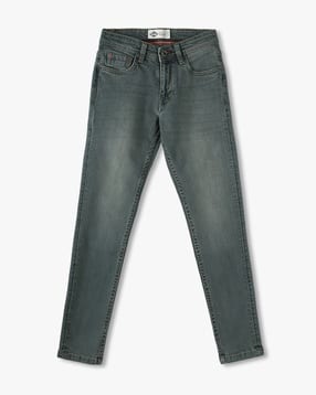 lee cooper Boys Mid-Wash Skinny Fit Jeans-picture-14