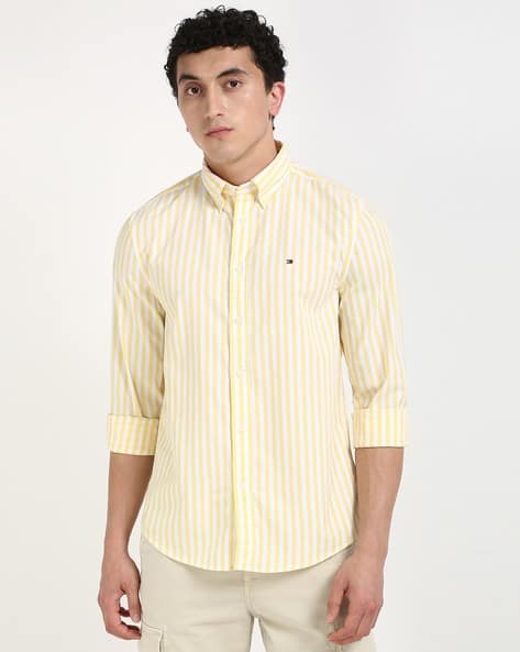 Product image of TOMMY HILFIGER Men Striped Regular Fit Shirt